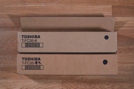 Genuine Toshiba T-FC35 Black(2) Toner Cartridges For  e-Studio 2500C 350... - $113.85