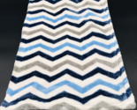 Baby Starters Chevron Baby Blanket Single Layer Zig Zag - £31.63 GBP