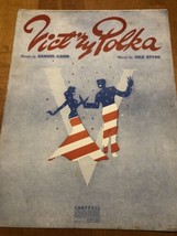 Vic&#39;try Polka 1943 Victory Polka WWII Vintage Sheet Music - £3.88 GBP