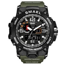 SMAEL Brand Fashion Men Sports Watches Men Analog Clock Military Watch Male Watc - £37.05 GBP