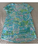 LILLY PULITZER Etta 100% Cotton Tee Lilly Loves Philadelphia Short Sleev... - $511.05 MXN