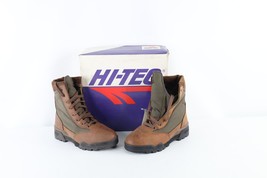 NOS Vintage 90s HiTec Mens Size 7 Tall Leather Magnum Combat Hiking Boot... - $148.45