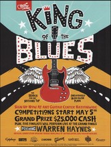 Warren Haynes Guitar Center 2011 King of the Blues Contest Concert adver... - $4.01