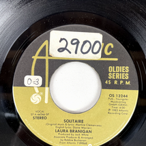 Laura Branigan – Solitaire / Gloria 7" Single 1985 Atlantic Oldies Pop R... - $4.74