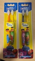 Kids Crest Sesame Street Manual Toothbrush 4 Count - £7.46 GBP