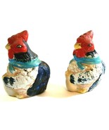 Vintage Ceramic Decorative Salt &amp; Pepper Rooster Figurines, Approx 3.5&quot; ... - €8,24 EUR