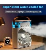 3 in 1 Portable Humidifier Air Conditioner Cooler Mini Fan 7 Color LED L... - $186.21 MXN