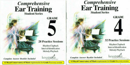 Carol Schlosar, Comprehensive Ear Training, Grade 4, Grade 5, 2 CDs - £7.84 GBP