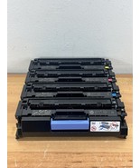 4 sets Virgin Genuine Empty HP CF500A - CF503A Toner Cartridges 202A W/ ... - €49,15 EUR