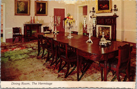 Dining Room The Hermitage Nashville TN Postcard PC396 - £3.94 GBP