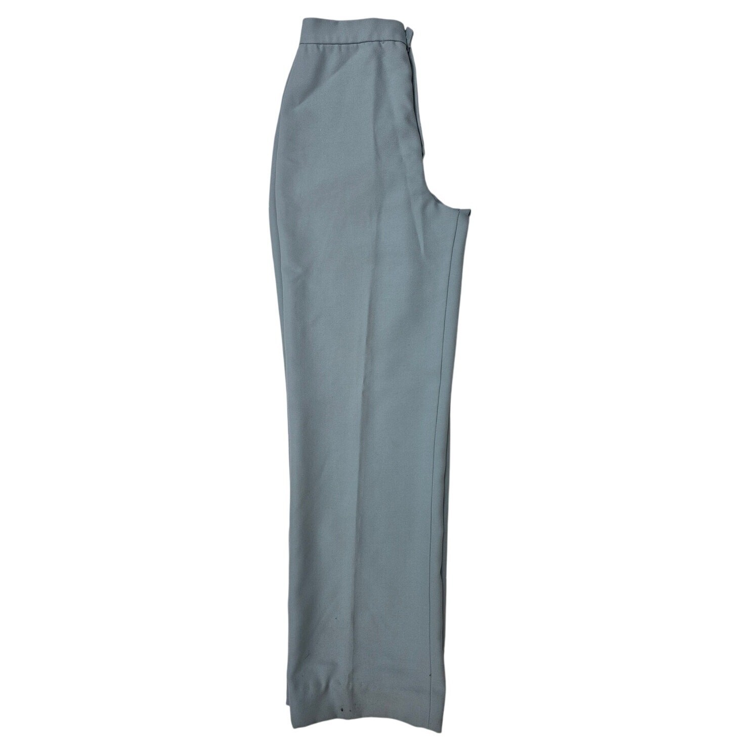 Vintage 1970s Garland Baby Blue Polyester Pants Womens sz S/M Straight  27x32 Item image 3