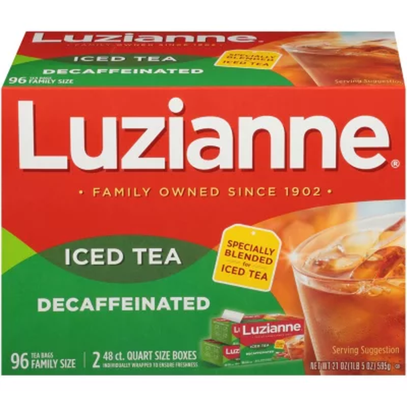 Luzianne Decaffeinated Tea (96 Ct.) - $29.86