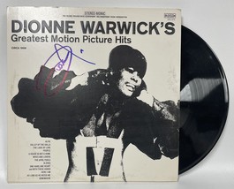 Dionne Warwick Autographed &quot;Greatest Motion Picture Hits&quot; Record Album - COA Hol - £39.86 GBP