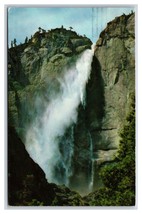 Upper Falls Yosemite National Park California CA Chrome Postcard V1 - £2.01 GBP