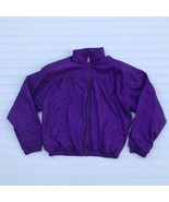 Vintage Team USA Olympic Windbreaker Suit Fullzip Purple JCPENNEY Exclus... - $46.12 CAD