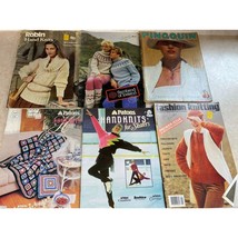 Patons - Pingouin  And More  Knitting Magazines From The 1980s Lot Of 6 - £7.83 GBP