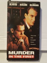 Murder in the First (VHS, 1995, WHV) Kevin Bacon Christian Slater  - £5.61 GBP