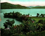 Lake George Coates Point New York NY 1910s Vtg Postcard - £10.83 GBP