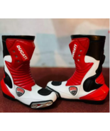 Racing Ducati Corse Cowhide Motorbike Leather boots Ce Approved  - $150.00