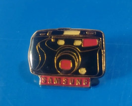 Vintage   Old brooch pin Samsung camera  FREE SHIPPING - $23.76