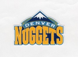Denver Nuggets decal window helmet hard hat laptop up to 14&quot; Free Tracking - £2.35 GBP+