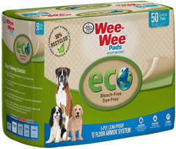 Eco-Friendly Four Paws Wee-Wee Pads: Leak-Proof, Odour Resistant, and Ea... - £39.67 GBP+