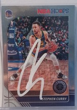 Steph Curry Hoops White Sharpie Certified Autograph Card Coa Signed Nba - £139.60 GBP