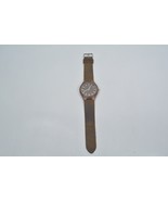 Mens Non Brand Wrist Watch With Wood Look And Quartz Movement - $22.76