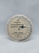Vintage Laidlaw Corporation Profit Finder On Cost Peoria Illinois  - $6.92