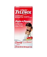 Infants&#39; Tylenol Dye-Free Acetaminophen Kids; Cherry Flavor, 2 fl. oz. - €7,63 EUR