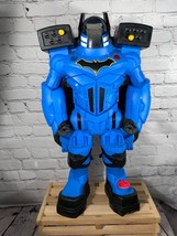 Large 2017 Mattel Playmobile Batman Blue Robotic Suit Imaginext Over 2 Feet Tall - $51.00
