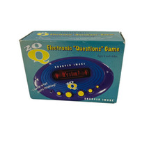 Radica 20Q Electronic &#39;Questions&#39; Game 20 Questions Blue Sharper Image 2004 - £19.54 GBP