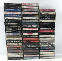 Lot (64) Cassette Tapes 80s &amp; 90s Pop Rock Soundtrack Dance Musical - £116.28 GBP