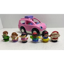 Fisher Price Little People Musical Melody SUV Mini Van Kid and figures - $19.57