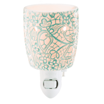 Scentsy Chantilly Lace Nightlight Mini Warmer Wall New 52633 15 Watt - $19.75