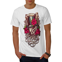 Wellcoda The Magic Rose Mens T-shirt, Illusion Graphic Design Printed Tee - £14.78 GBP+