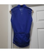 Vintage Pearl Izumi iQ Technical Wear Blue Cycling Sleeveless Jersey USA... - $23.01
