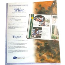 Creative Memories 8.5x11 White Pages, 2002 - $14.99