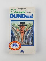 Crocodile Dundee (VHS, 1991) Factory Sealed Watermarks Paul Hogan 1986 Film - £11.82 GBP