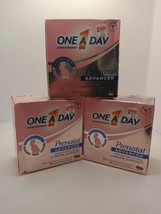 *SEE PICS* 3X One A Day Women’s Prenatal Advanced Complete Multivitamin with - £18.37 GBP