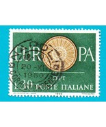 Used Italy Stamp (1960) 30 L Europa - Scott Cat# 809  - £1.55 GBP