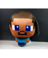Minecraft Mojang Steve Toy Factory Stuffed 7&quot; Chibi Plush Doll Animal New - €17,09 EUR