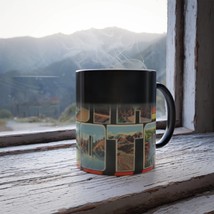 Color Changing! Greetings From South Dakota ThermoH Morphin Ceramic Coffee Mug - - £11.80 GBP