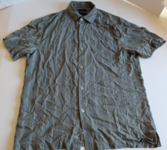 Tommy Bahama Silk Button Down Shirt Size Large - £17.50 GBP