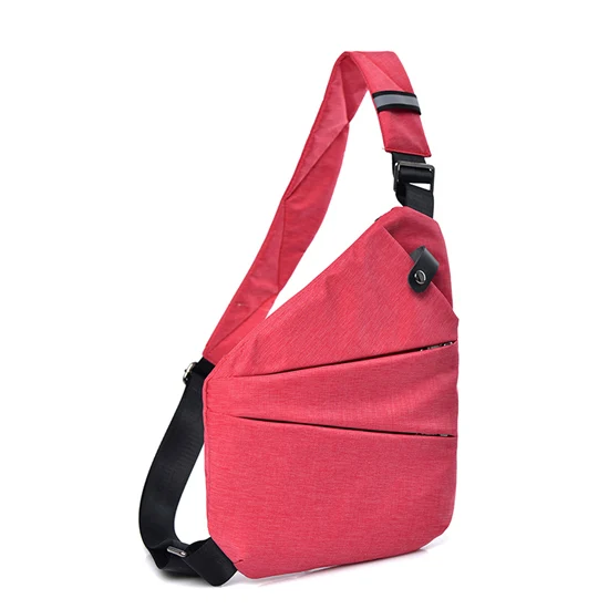 Summer Black Single Shoulder Bags for Men Waterproof Nylon Anti Theft Cr... - $29.45