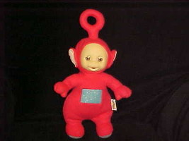 16&quot; Talking Po Teletubbie Plush Toy By Hasbro 1998 Works &amp; Nice Condition  - £19.41 GBP