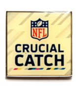 NFL Crucial Catch Cancer Awareness Pin American Cancer Society Partnership - €11,15 EUR NFL Crucial Catch Cancer Awareness Pin American Cancer Society Partnership - €11,15 EUR