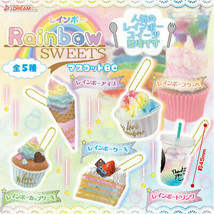 Rainbow Sweets Mascot BC Colorful Food &amp; Drinks Keychain Collection - £10.27 GBP+
