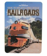Worlds Greatest Railroads DVD 2008 5-Disc Set In Collectible Tin Excellent - $12.93 CAD