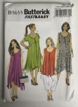 Butterick Fast &amp; Easy B5655 Size RR (18W-20W-22W-24W) 2011 - $164.91 MXN
